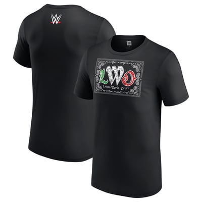 Men's Black LWO Bandana T-Shirt