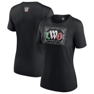 Women's Black LWO Bandana T-Shirt