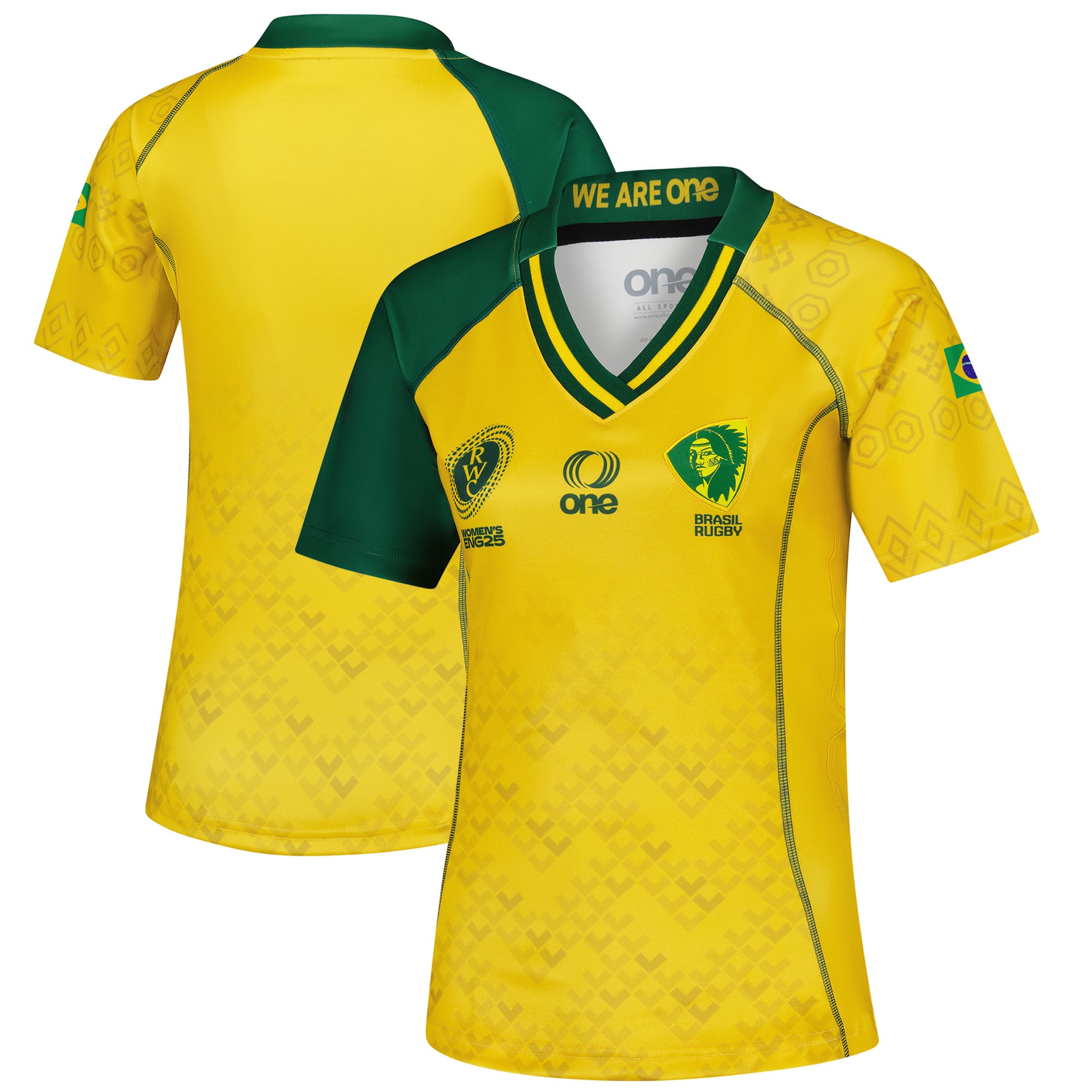 Brazil Womens Rugby World Cup 2025 Home Replica Jersey - Donna