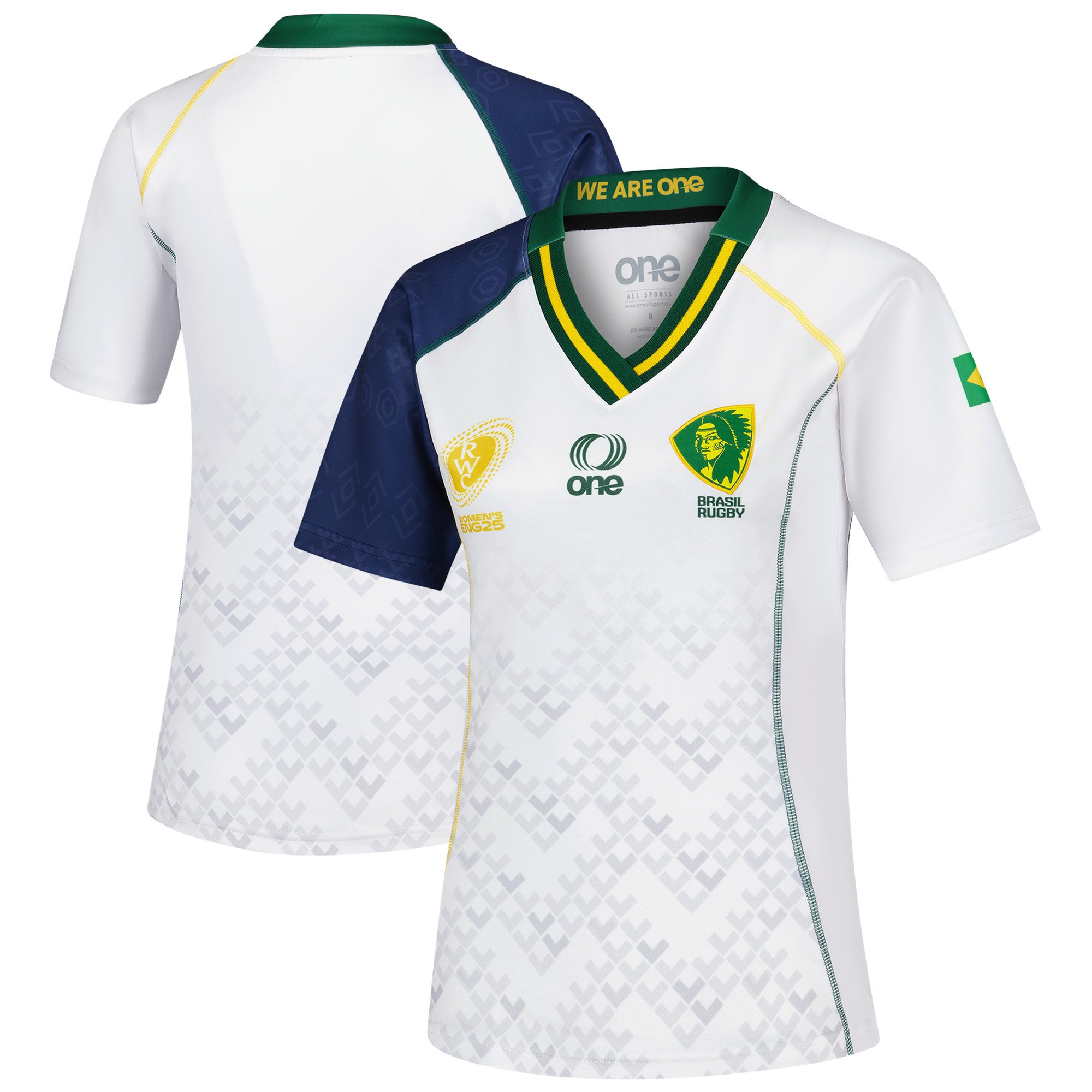 Brazil Womens Rugby World Cup 2025 Alternate Replica Jersey - Donna