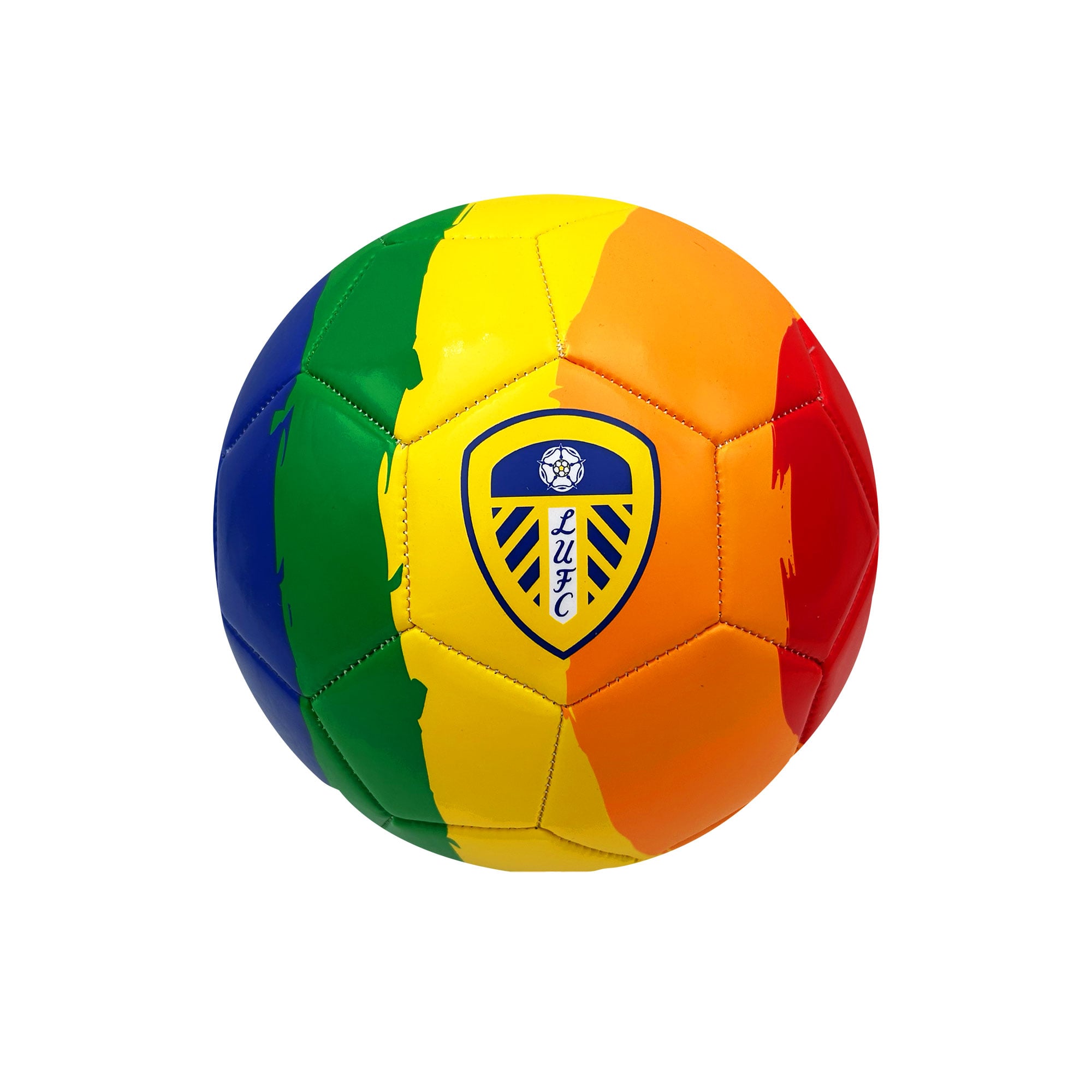 Leeds United Rainbow Football - Size 5