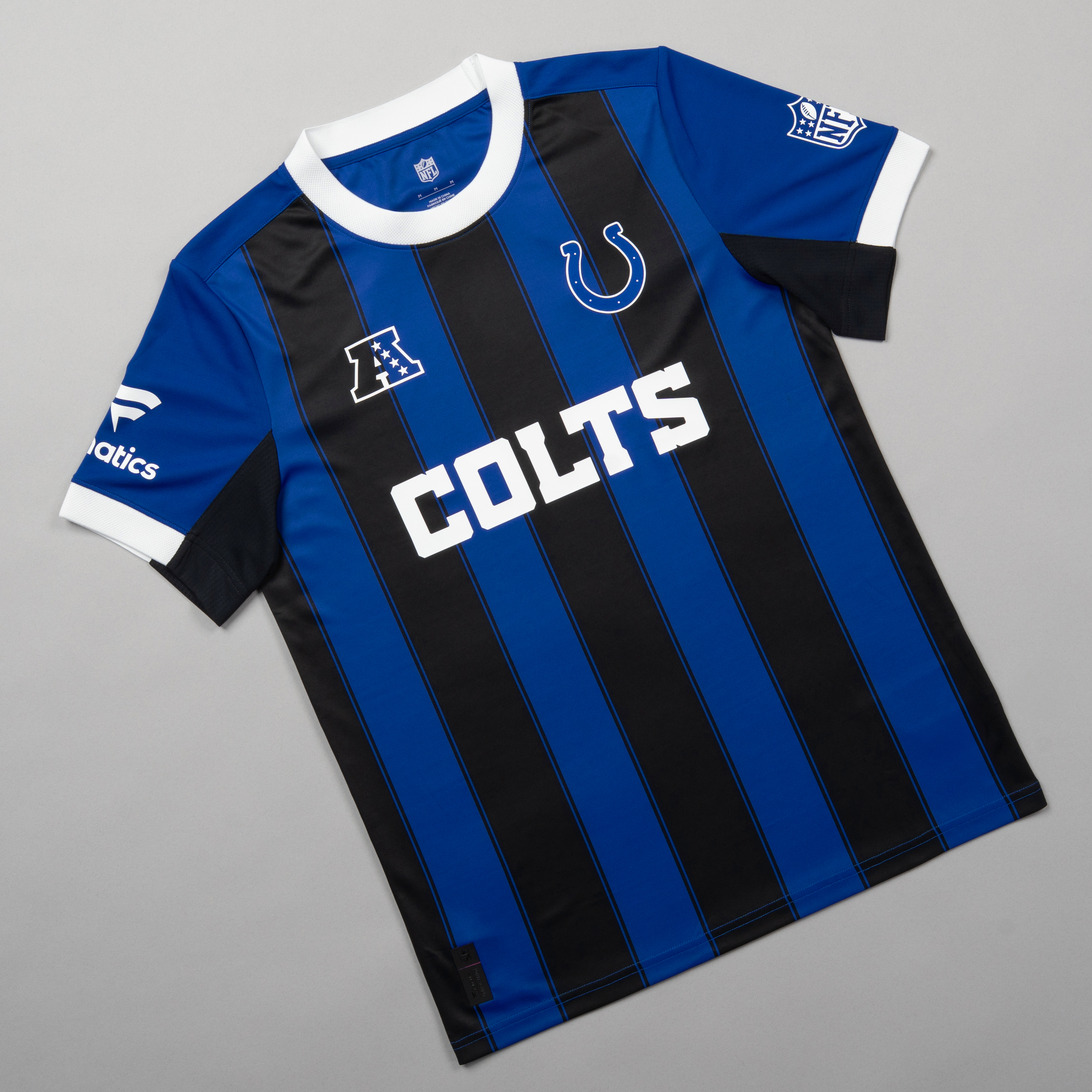 Men's Fanatics Black Indianapolis Colts NFL Football x Football Fan Top