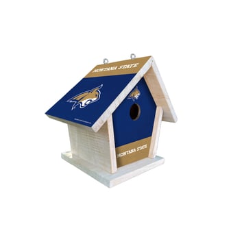 Montana State Bobcats Team Pride Bird House