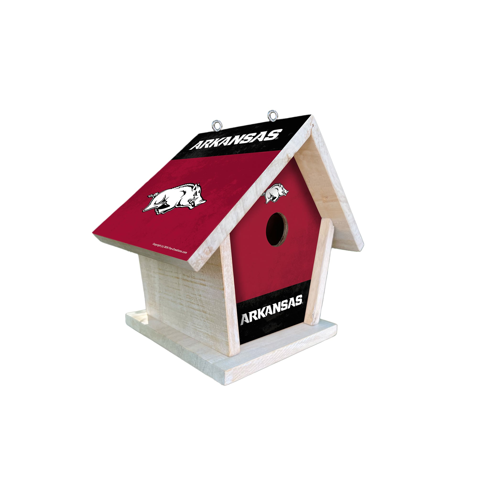 Arkansas Razorbacks Team Pride Bird House