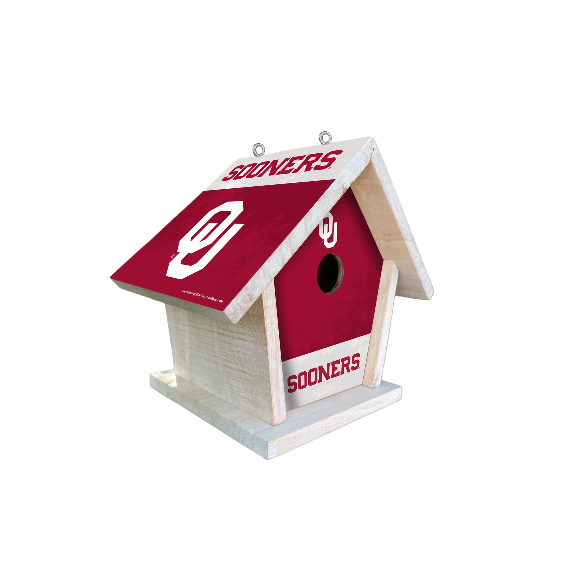 Oklahoma Sooners Team Pride Bird House