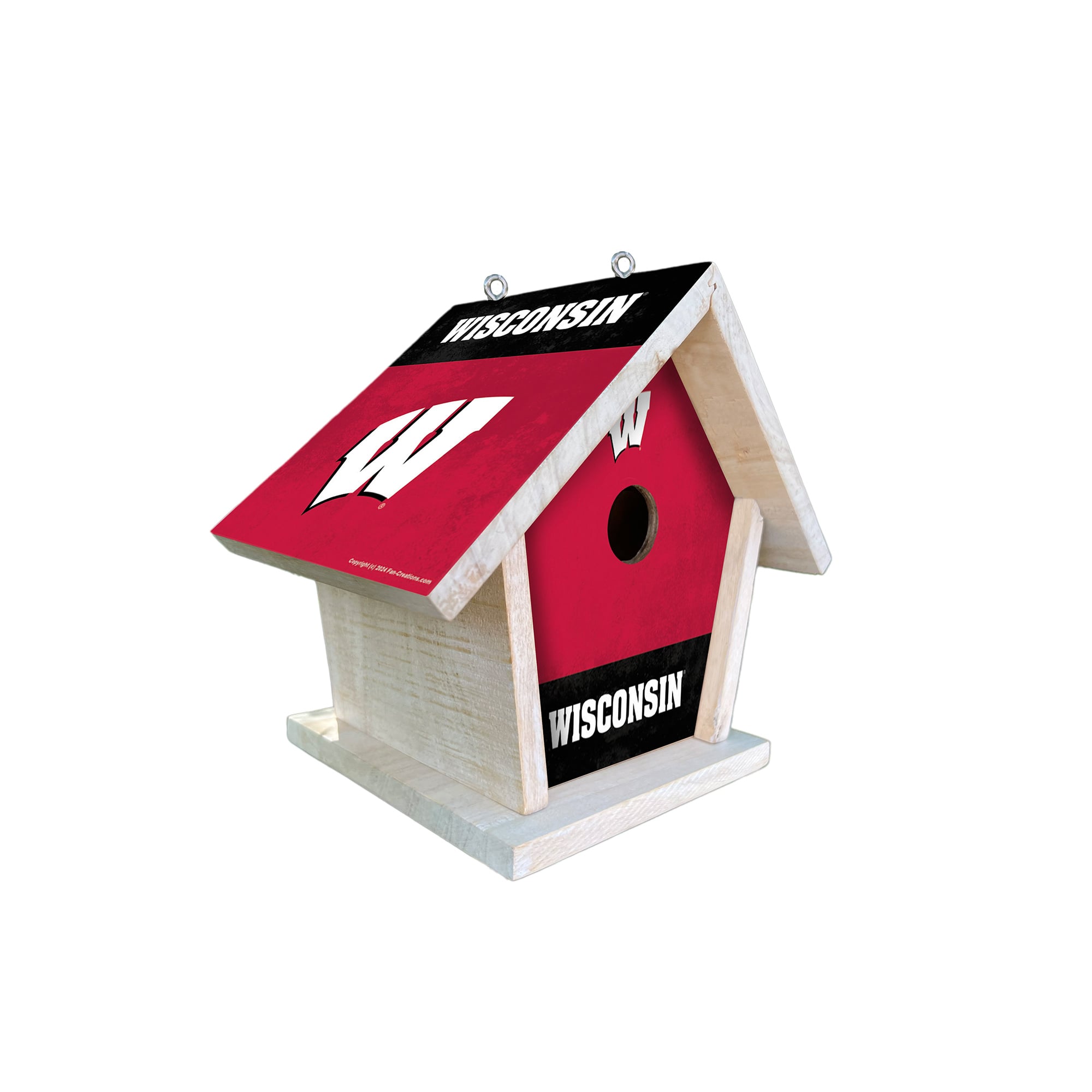 Wisconsin Badgers Team Pride Bird House