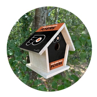 Philadelphia Flyers Team Pride Bird House