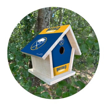 Buffalo Sabres Team Pride Bird House