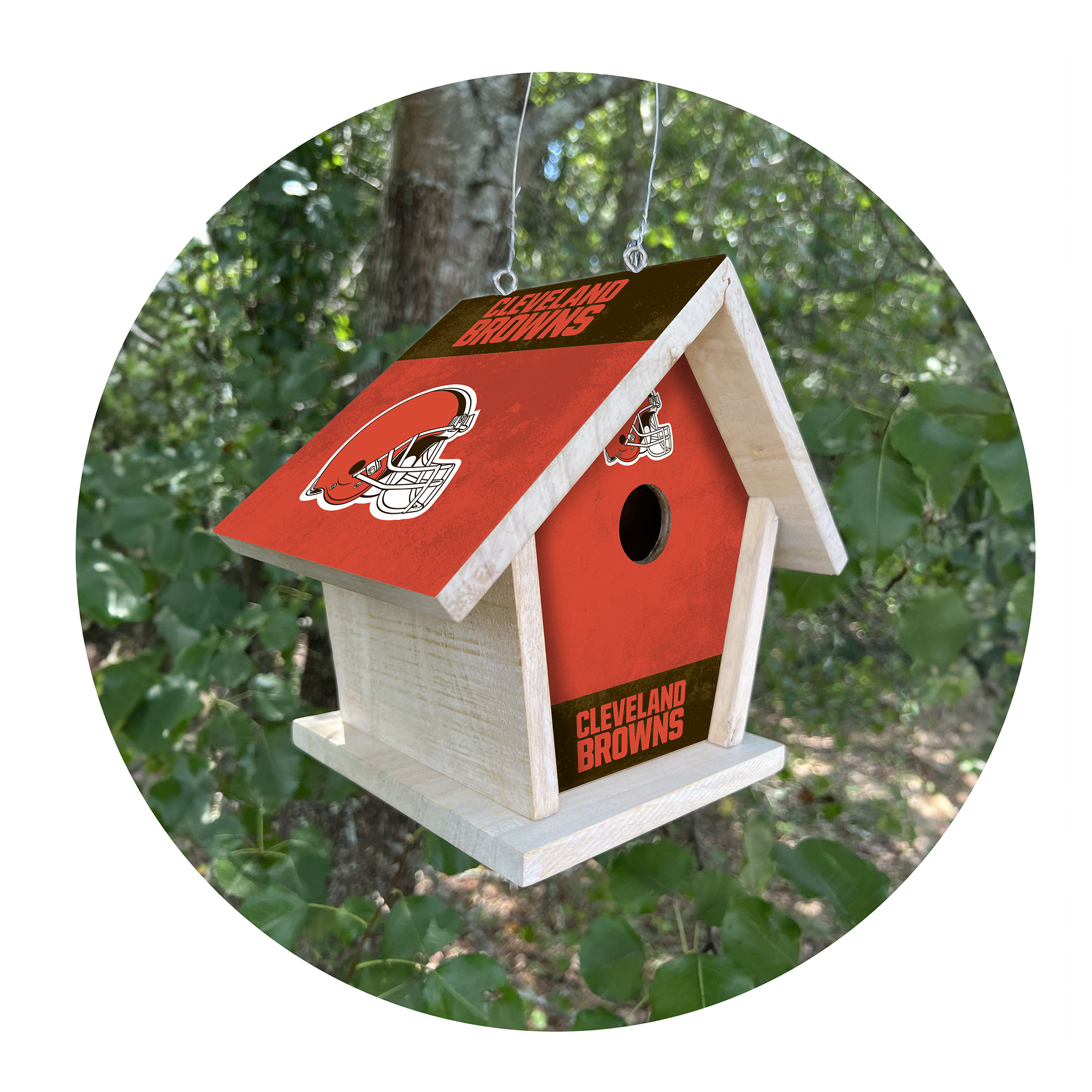 Cleveland Browns Team Pride Bird House