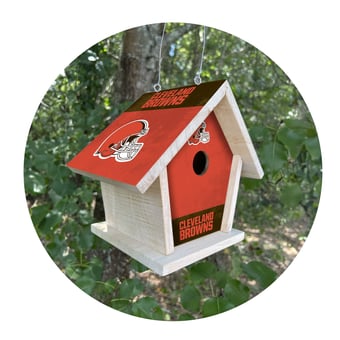 Cleveland Browns Team Pride Bird House
