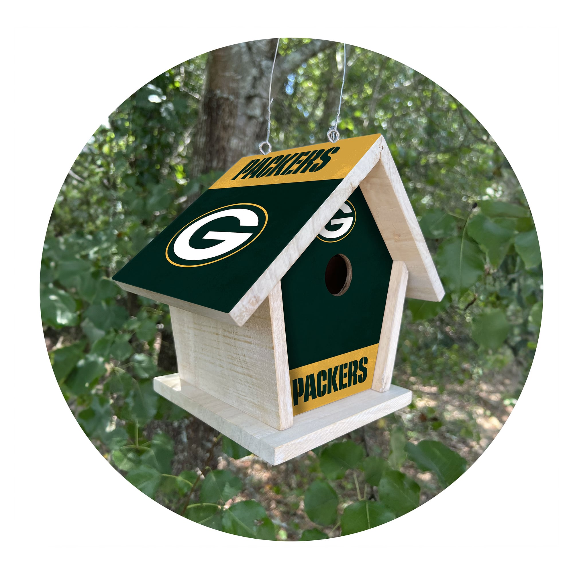 Green Bay Packers Team Pride Bird House