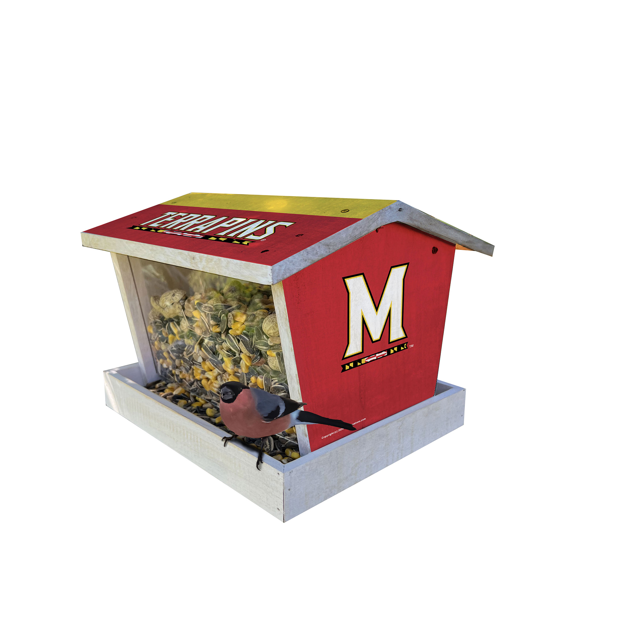 Maryland Terrapins Team Pride Bird Feeder