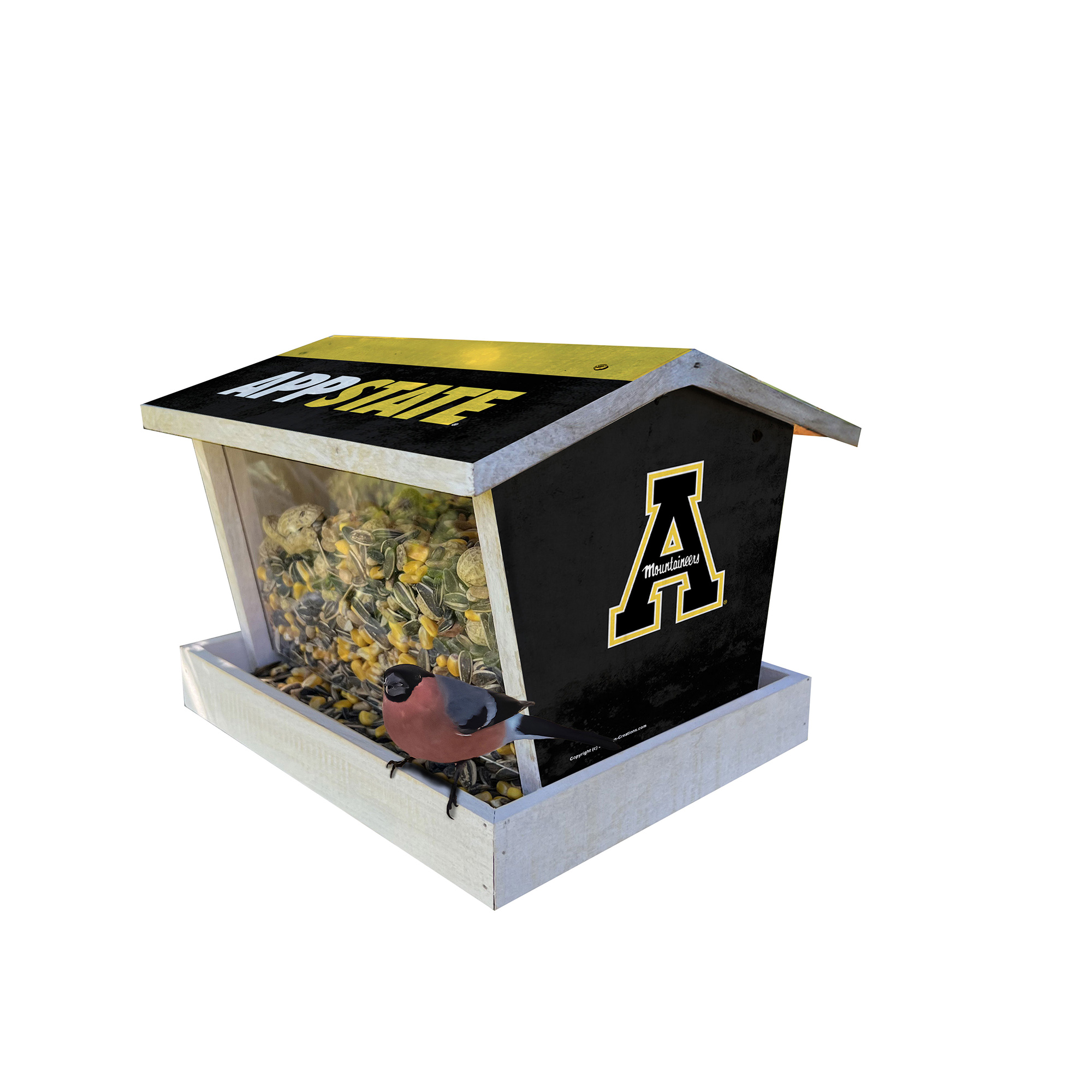Appalachian State Mountaineers Team Pride Bird Feeder