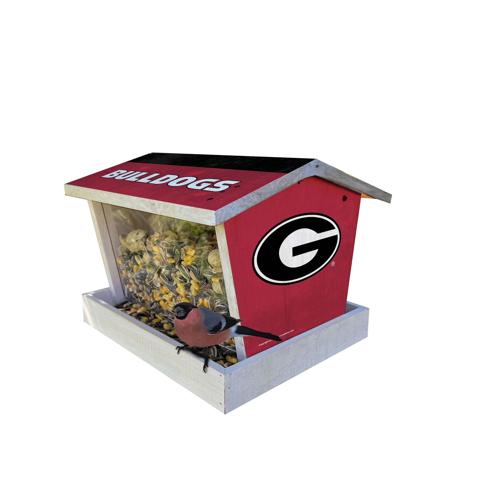 Georgia Bulldogs Team Pride Bird Feeder