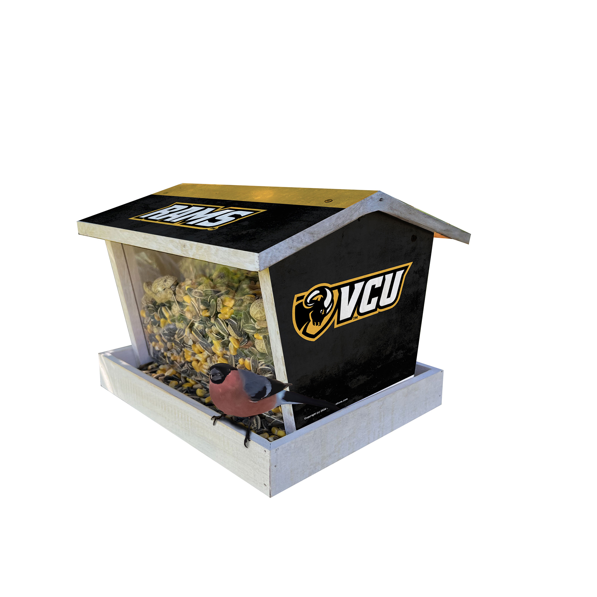 VCU Rams Team Pride Bird Feeder