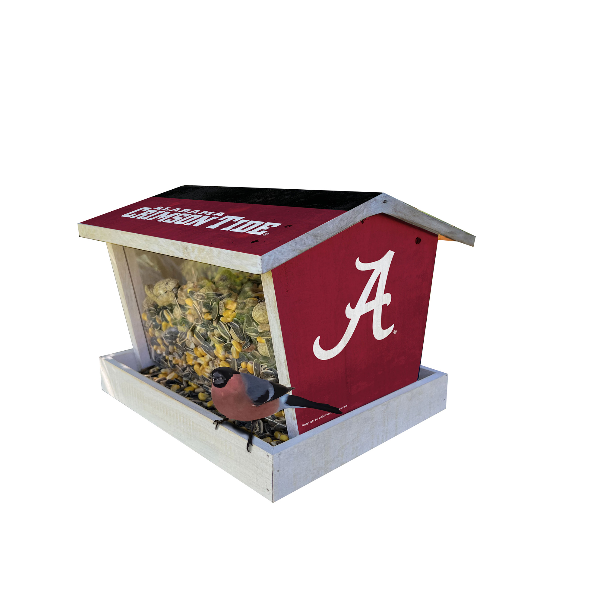 Alabama Crimson Tide Team Pride Bird Feeder
