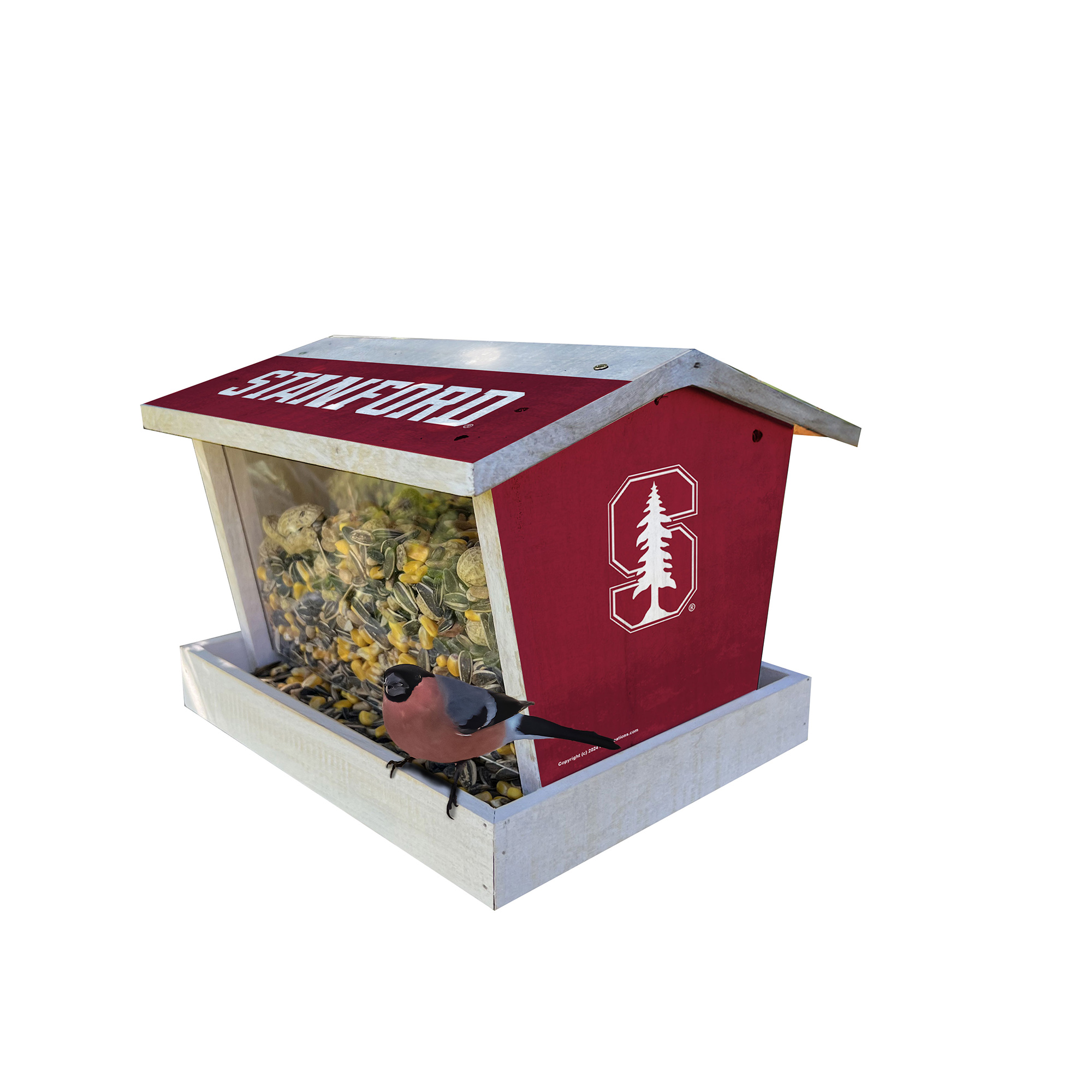 Stanford Cardinal Team Pride Bird Feeder