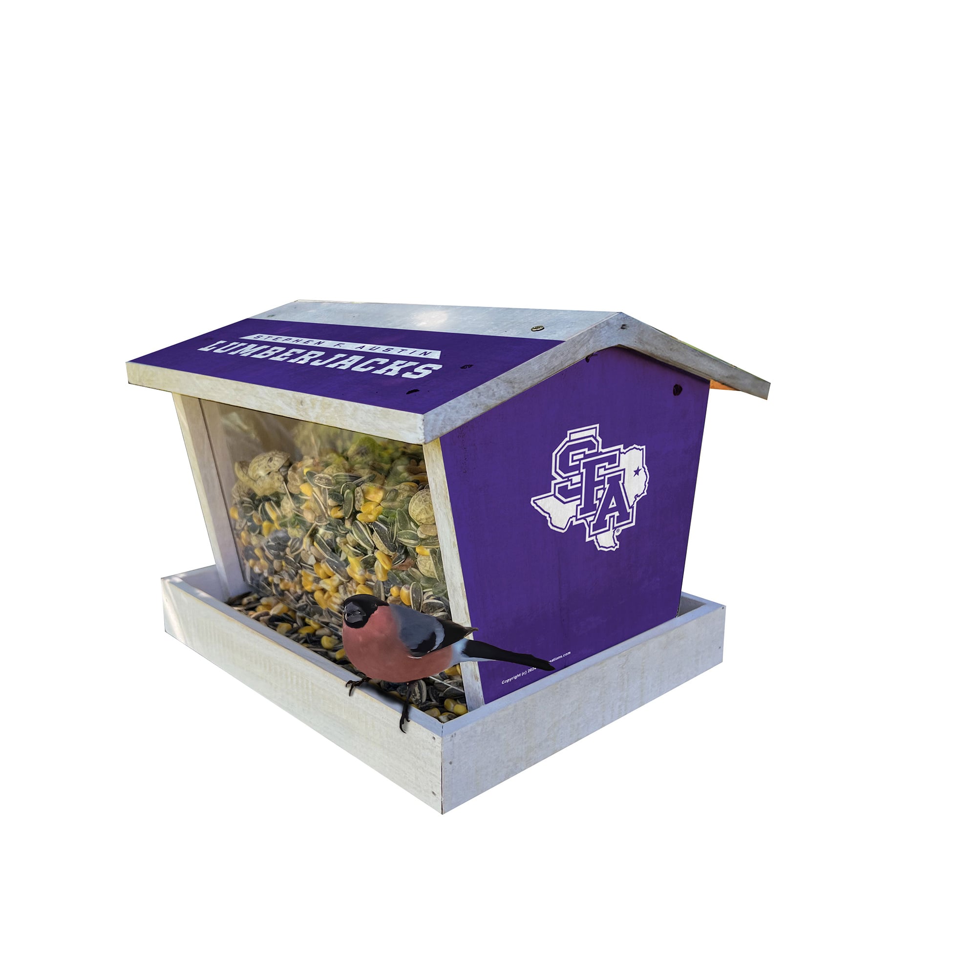 Stephen F Austin Lumberjacks Team Pride Bird Feeder