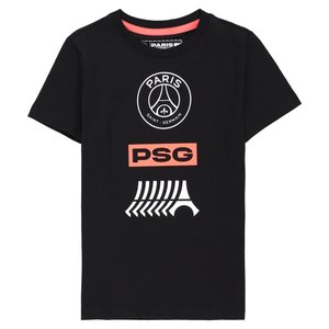 T-Shirt PSG - Noir - Enfant, vue 3