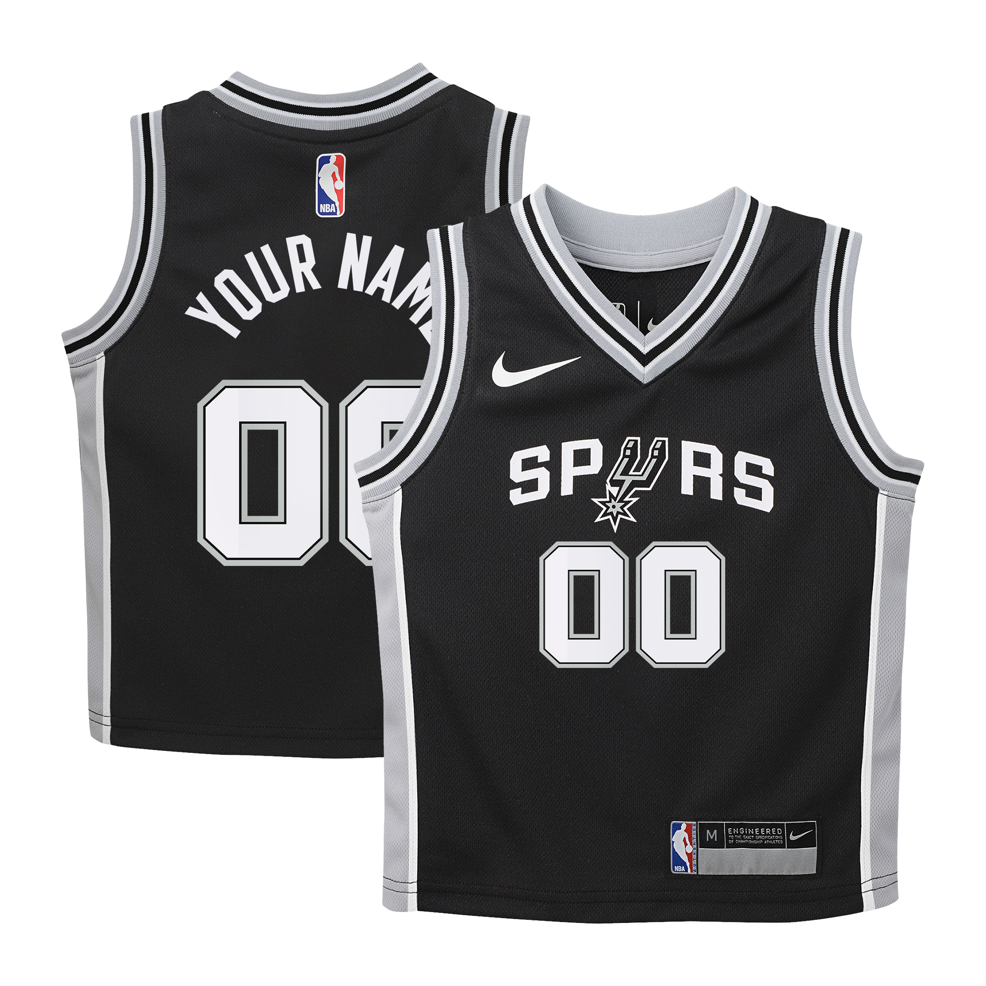 Camiseta Nike Replica Icon de los San Antonio Spurs para niños
