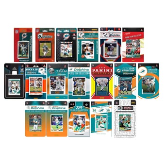 Miami Dolphins Trading Card Team Sets
