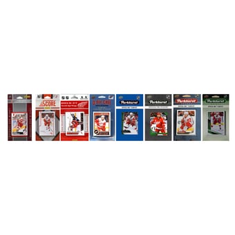 Detroit Red Wings Trading Card Team Sets