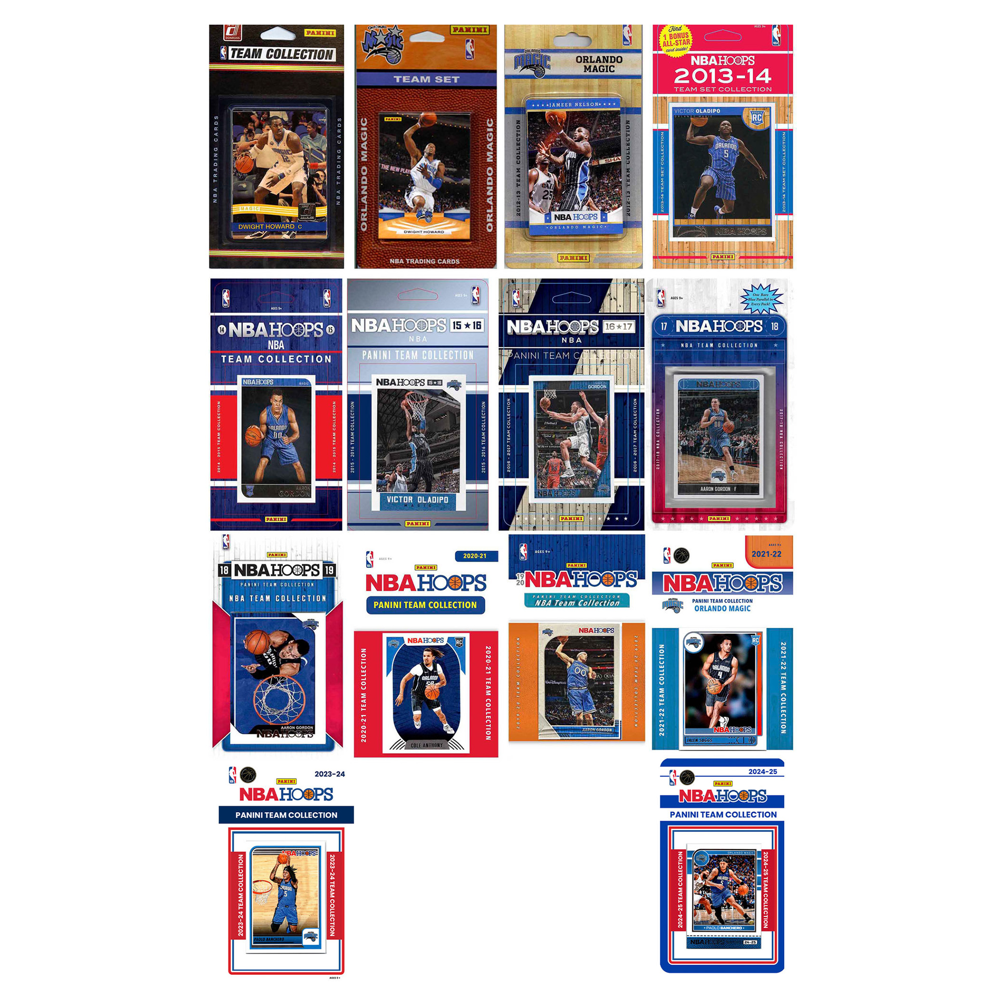 Orlando Magic Trading Card Team Sets