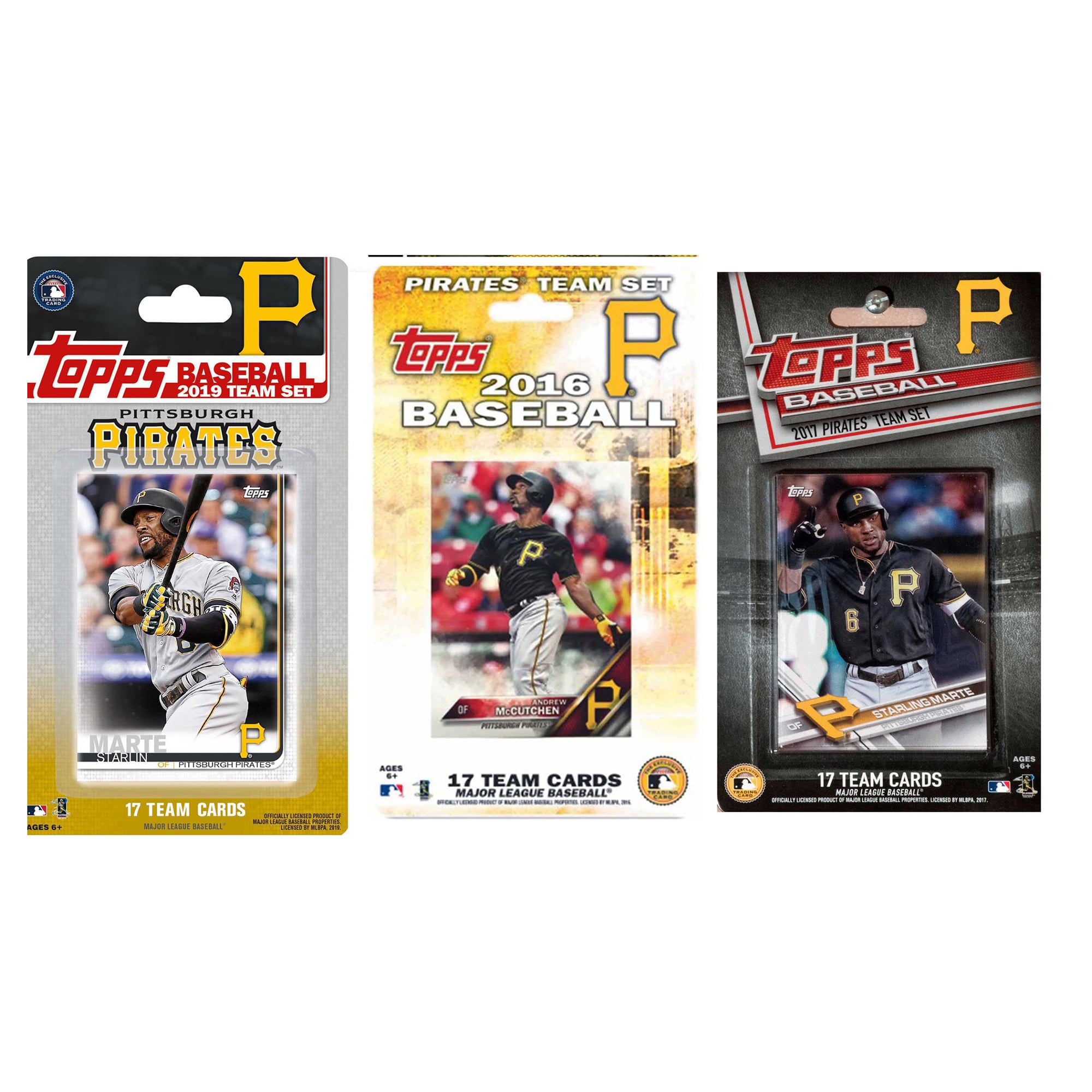 Pittsburgh Pirates Trading Card Team Sets
