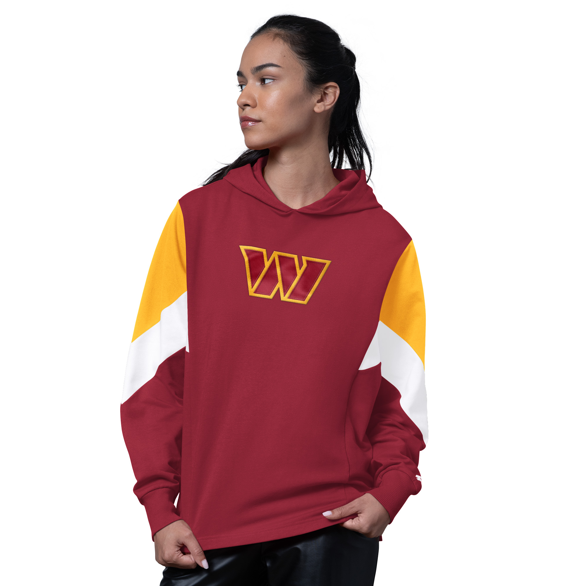 Women's Starter Burgundy Washington Commanders Scrimmage Hoodie