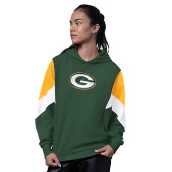 Women's Starter Green Green Bay Packers Scrimmage Hoodie