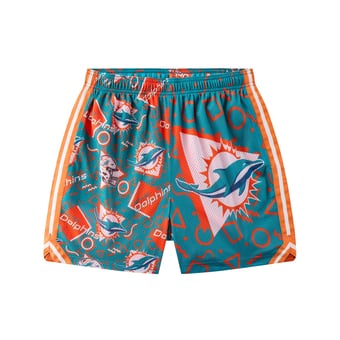 Men's Chubbies Teal Miami Dolphins Mesh Shorts