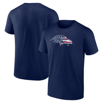 Men's Navy Baltimore Ravens Americana T-Shirt