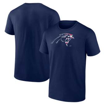 Men's Navy Carolina Panthers Americana T-Shirt