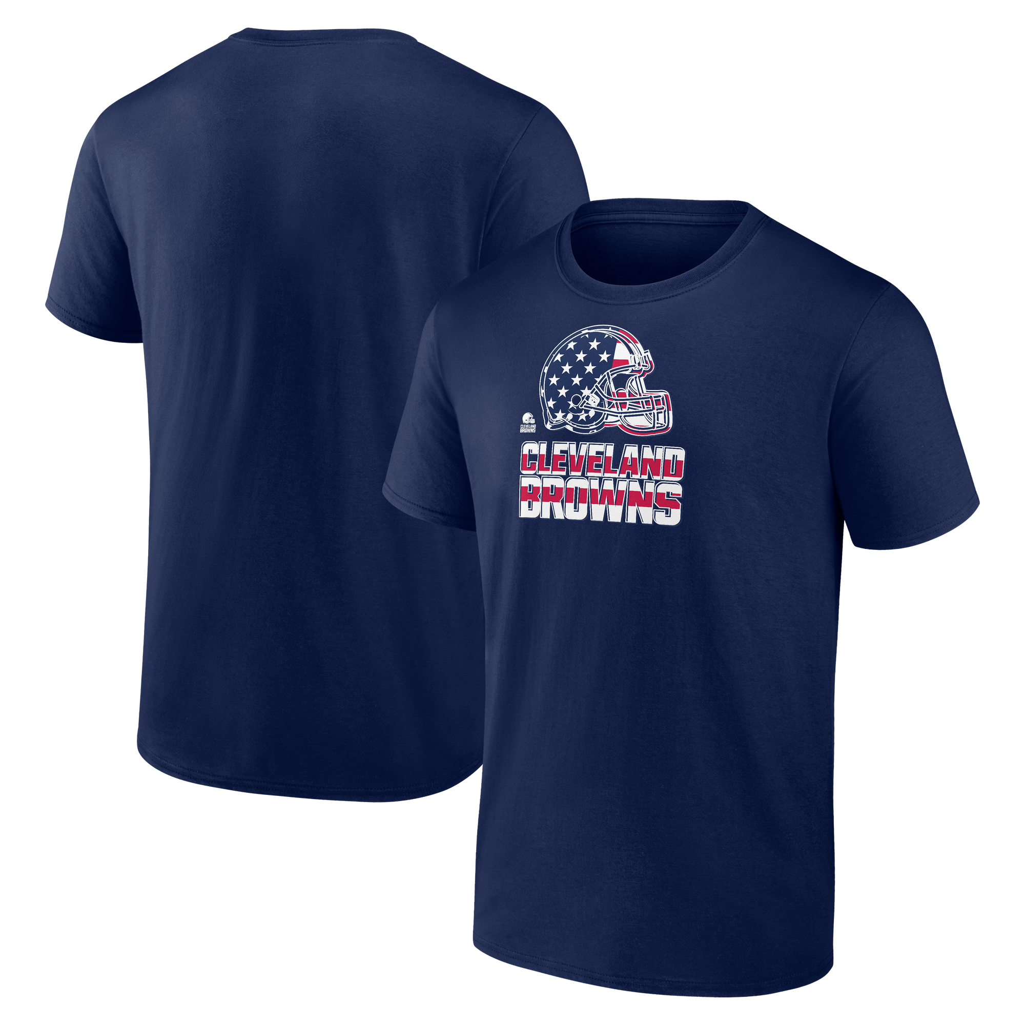 Men's Navy Cleveland Browns Americana T-Shirt