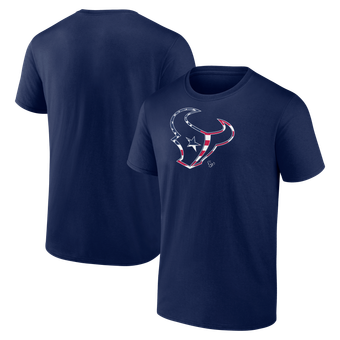 Men's Navy Houston Texans Americana T-Shirt
