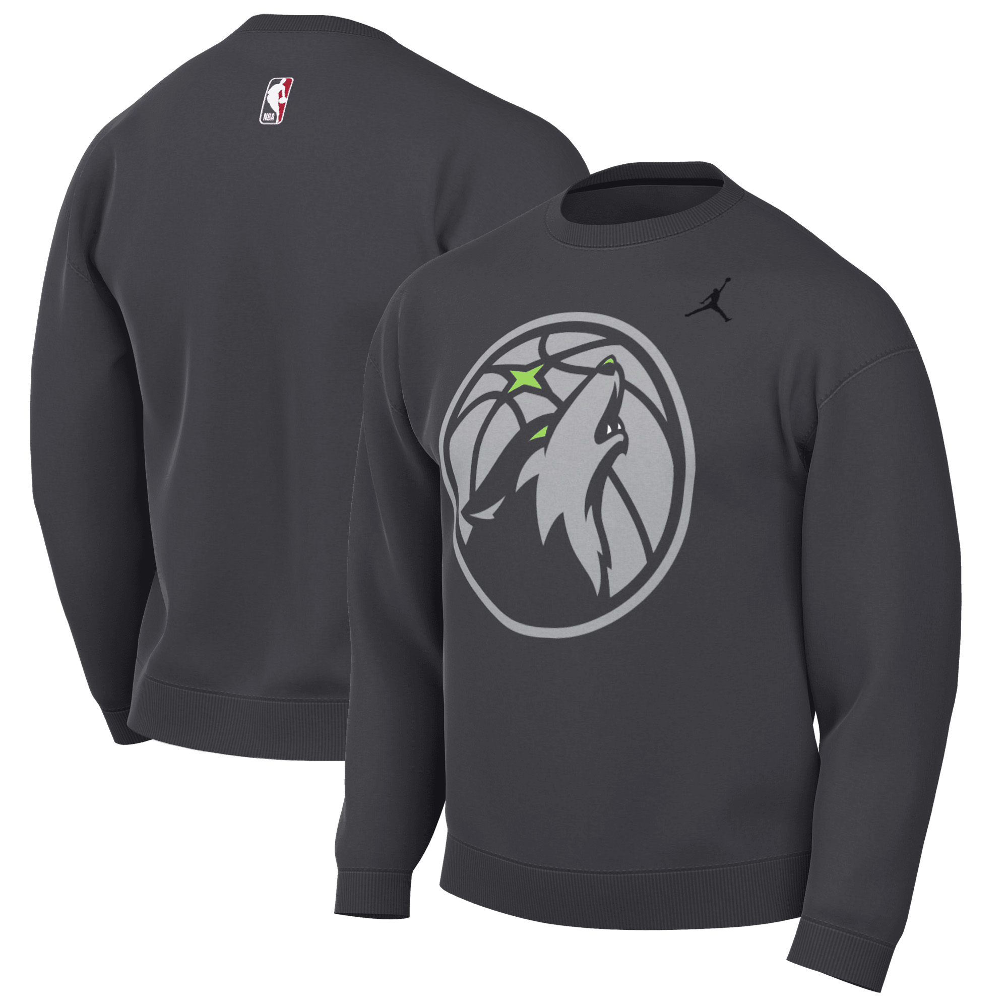 Men’s Jordan Brand Anthracite Minnesota Timberwolves Statement Edition Sweatshirt Men’s Jordan Brand Anthracite Minnesota Timberwolves Statement Edition Sweatshirt