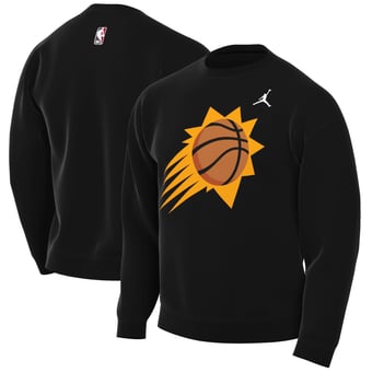 Men's Jordan Brand Black Phoenix Suns Statement Edition Sweatshirt