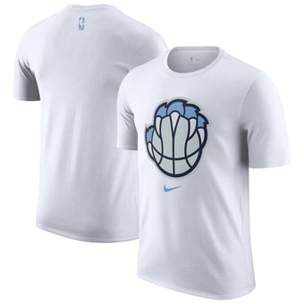 Men's Nike  White Memphis Grizzlies 2025/26 City Edition Remix Essential Logo T-Shirt