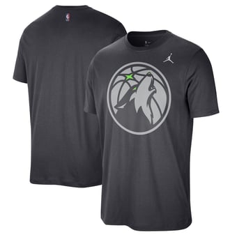 Men's Jordan Brand Anthracite Minnesota Timberwolves Statement Edition Essential T-Shirt