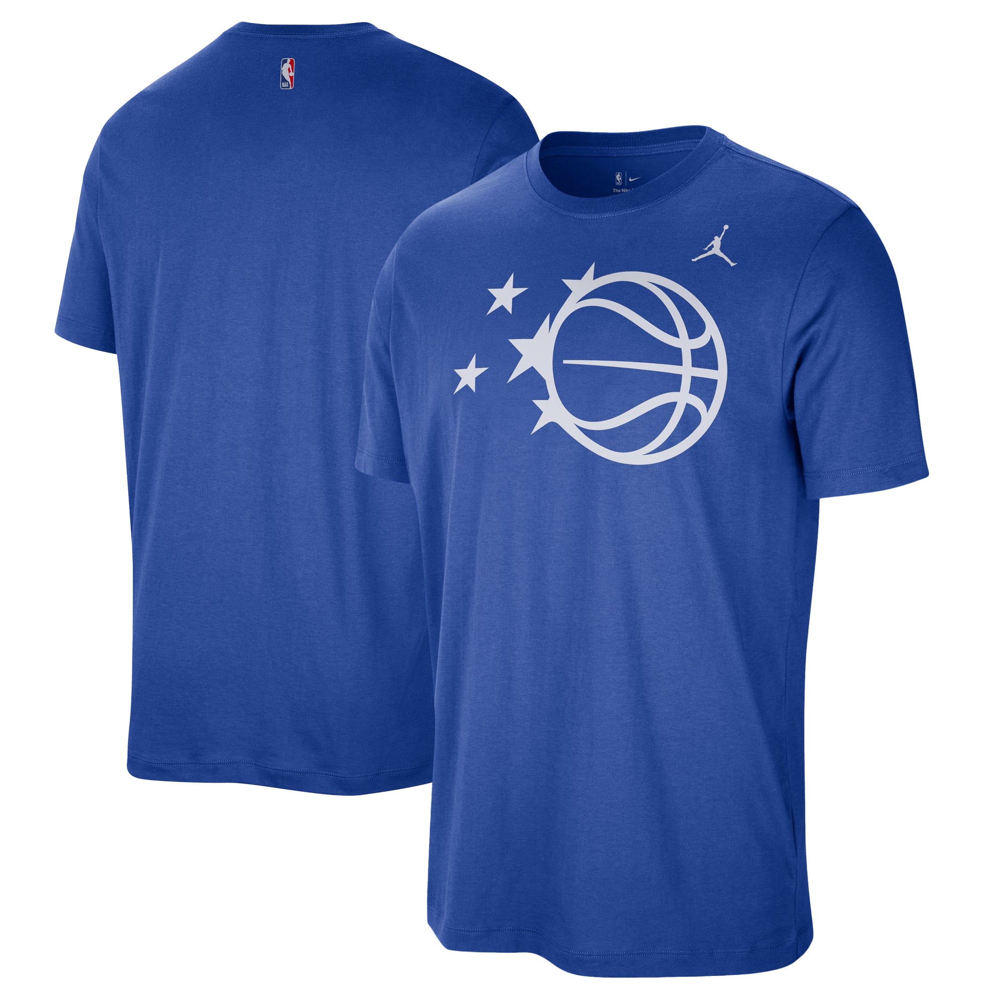 Jordan Men's Blue Orlando Magic Statement Edition Essential T-Shirt - Blue