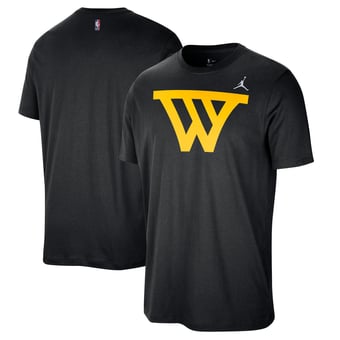 Men's Jordan Brand Black Golden State Warriors Statement Edition Essential T-Shirt