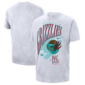 Unisex Nike White Memphis Grizzlies Classic Edition Hardwood Classics Vintage T-Shirt