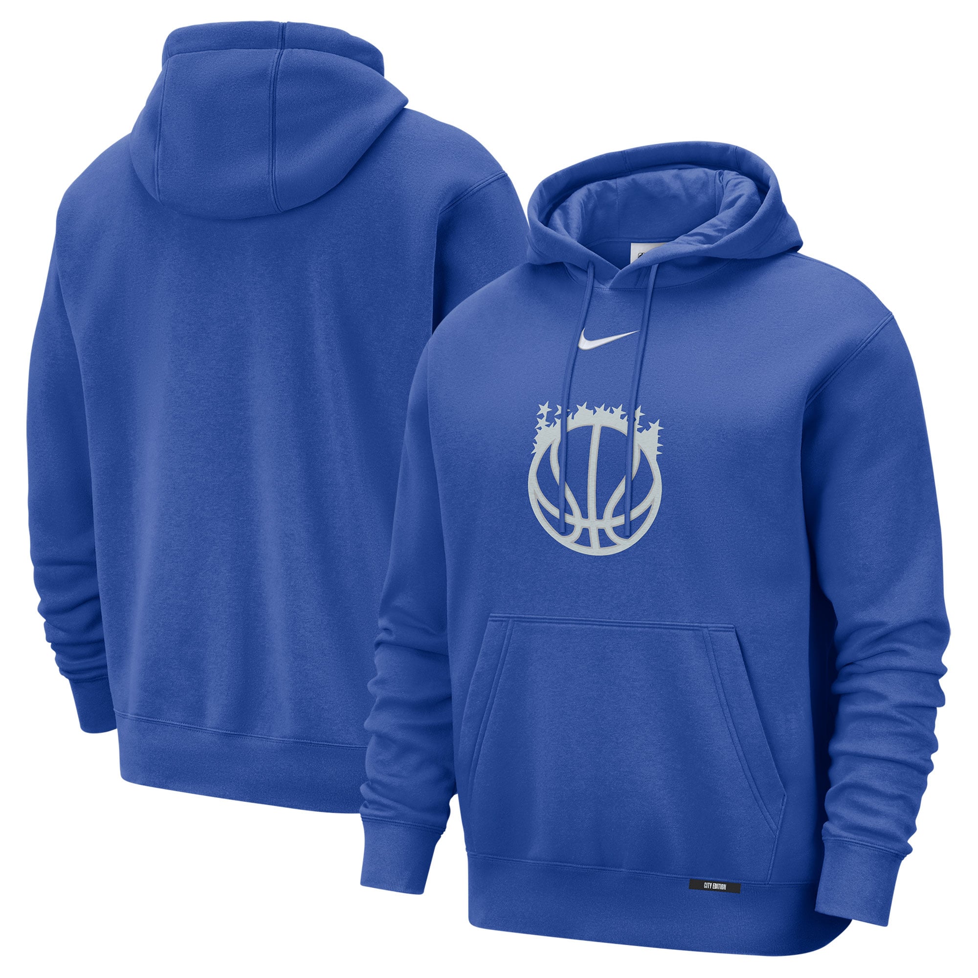 Men's Nike  Blue Orlando Magic 2025/26 City Edition Essential Logo Remix Hoodie