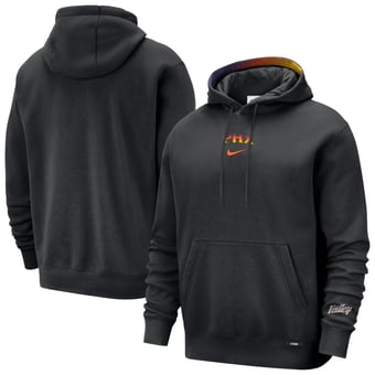 Men's Nike  Black Phoenix Suns 2025/26 City Edition Courtside Remix Premium Hoodie