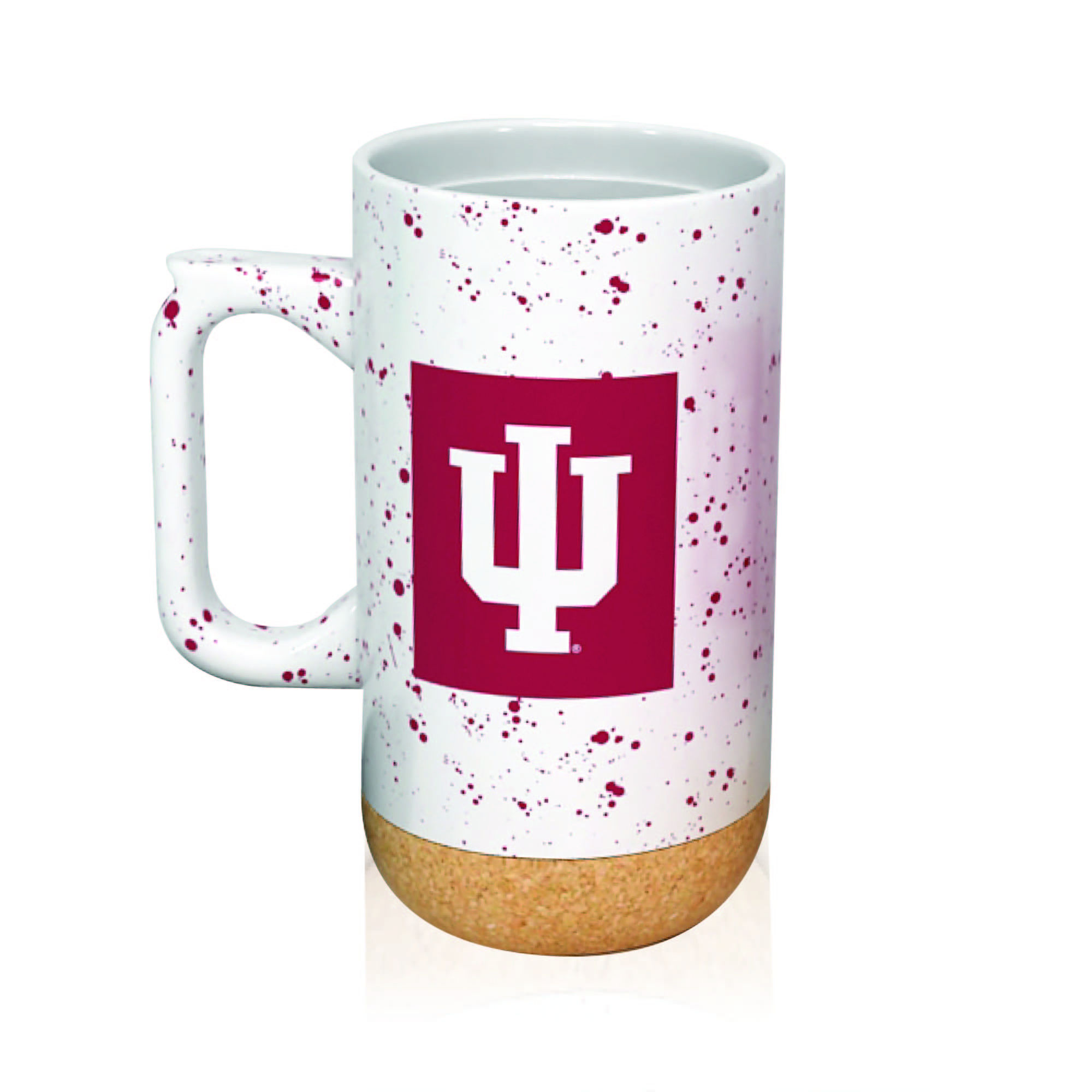 Indiana Hoosiers 18oz. Speckle Cork Mug