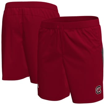 Men's Under Armour  Garnet South Carolina Gamecocks Woven Shorts