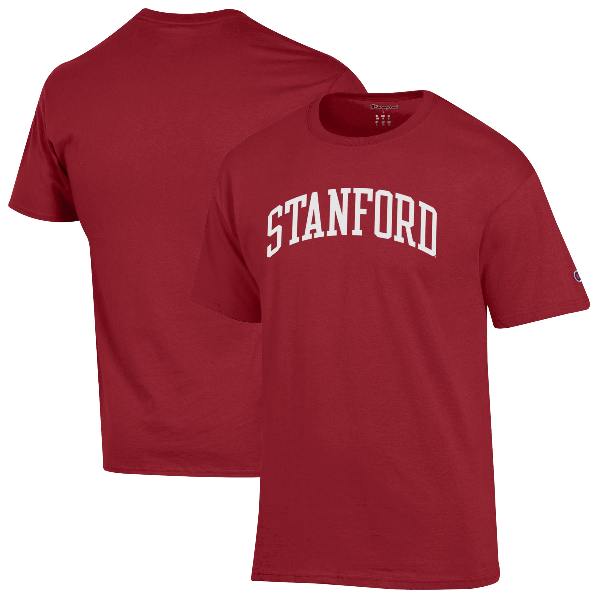 Men's Champion Cardinal Stanford Cardinal Basic Arch T-Shirt