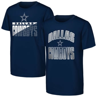 Youth Outerstuff  Navy Dallas Cowboys Never Quit 2-Pack T-Shirt Set