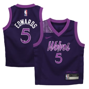 Infant Nike Anthony Edwards Purple Minnesota Timberwolves 2025/26 City Edition Swingman Jersey