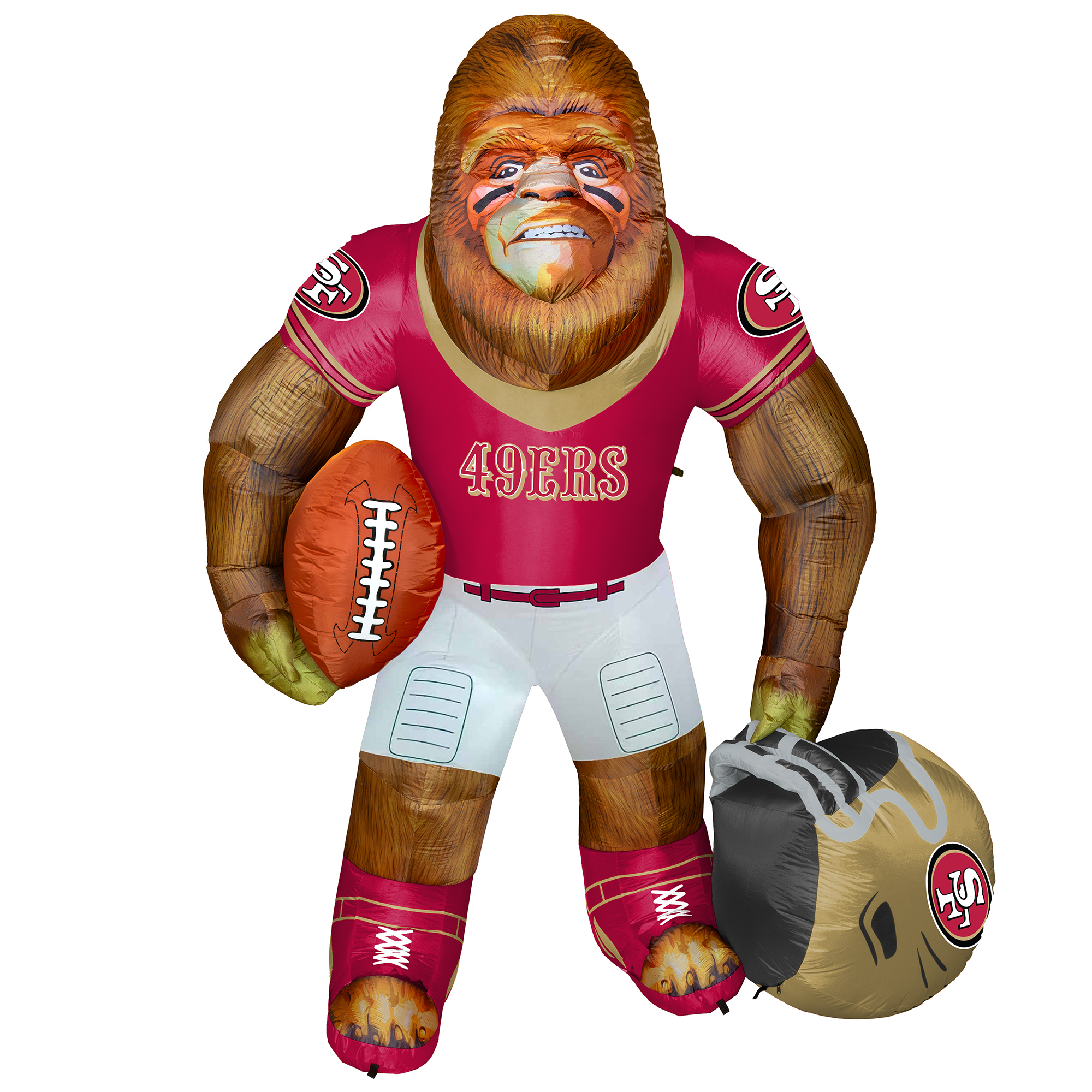 San Francisco 49ers Inflatable Big Footballer